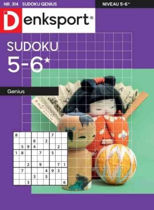 Denksport Sudoku 5-6 genius - 24 Juni 2026