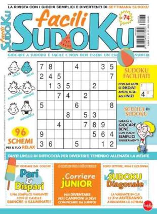 Facili Sudoku - Luglio 2026