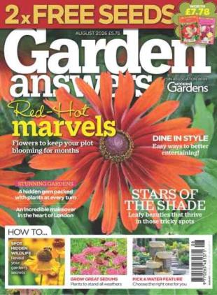 Garden Answers - August 2026