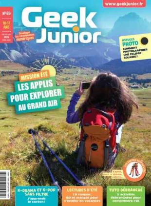 Geek Junior - Juillet-Aout 2026