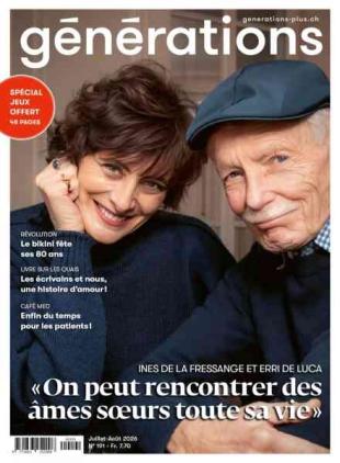 Generations - Juillet-Aout 2026