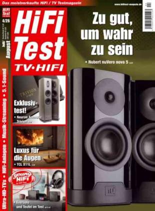 HiFi Test TV HiFi - Juli-August 2026