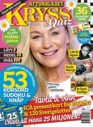 Kryss & Quiz - 13 Juli 2026