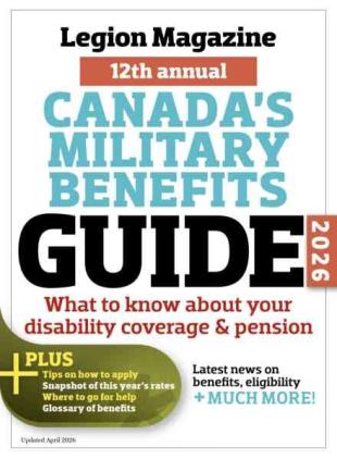 Legion - Canada's Military Benefits Guide 2026