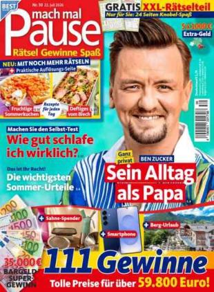 Mach mal Pause - 22 Juli 2026
