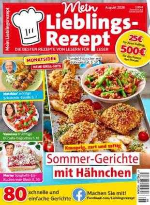 Mein Lieblingsrezept - August 2026