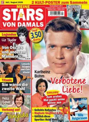 Meine Stars von Damals - Juli-August 2026