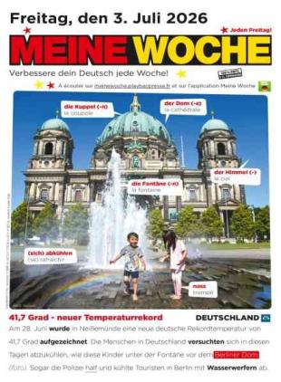 Meine Woche - 3 Juli 2026