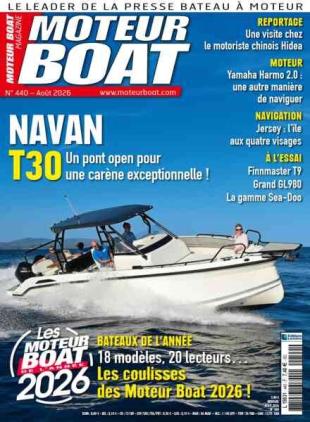 Moteur Boat - Aout 2026