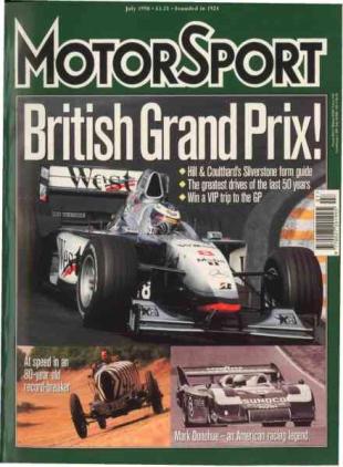 Motor Sport Magazine - July 1998