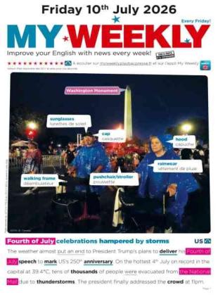 My Weekly fr - 10 Juillet 2026