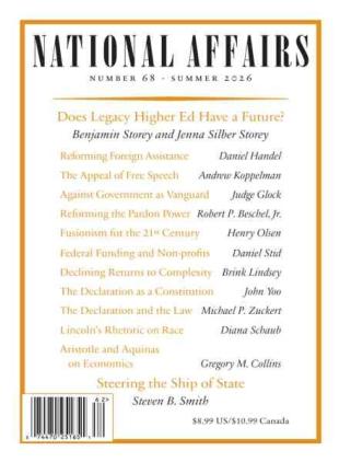 National Affairs - Summer 2026