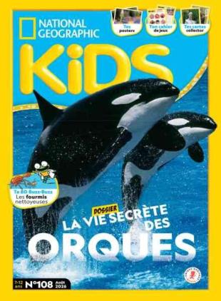 National Geographic Kids France - Aout 2026
