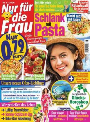 Nur fur die Frau - August 2026
