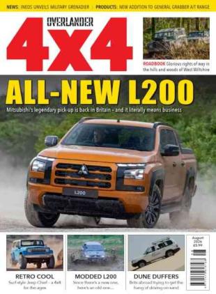 Overlander 4x4 - August 2026
