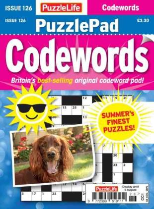 PuzzleLife PuzzlePad Codewords - July 2026