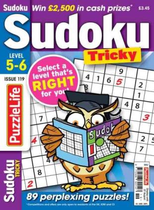 PuzzleLife Sudoku Tricky - July 2026