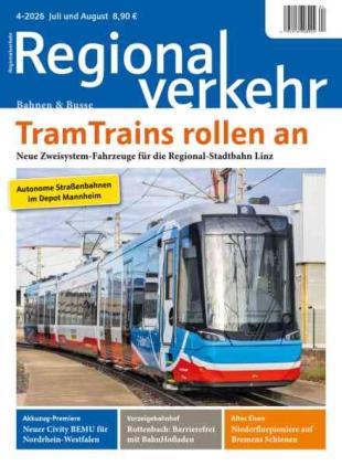 Regionalverkehr - Juli-August 2026