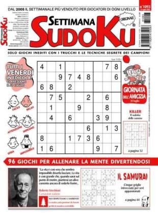 Settimana Sudoku - 24 Luglio 2026