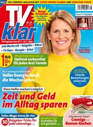 TV Klar - 9 Juli 2026