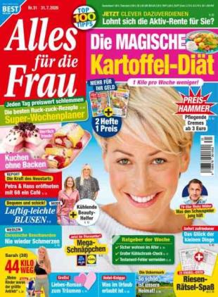 Alles fur die Frau - 31 Juli 2026