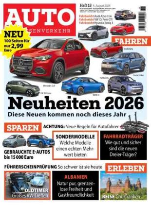 Auto Strassenverkehr - 5 August 2026