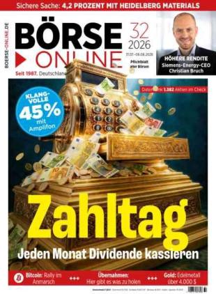 Borse Online - 31 Juli 2026