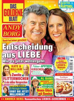 Das Goldene Blatt - 8 August 2026