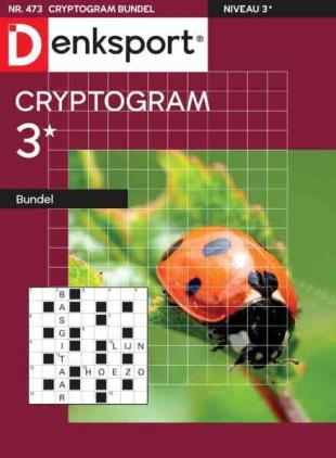 Denksport Cryptogrammen 3 bundel - 5 Augustus 2026