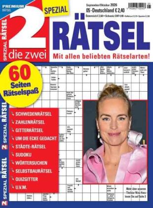 Die 2 Spezial Ratsel - September-Oktober 2026