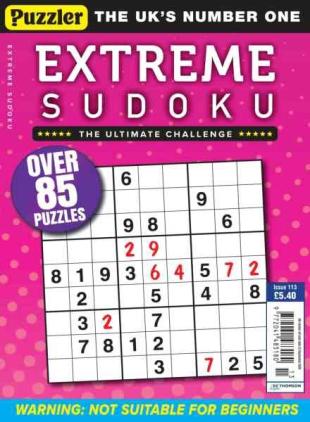 Extreme Sudoku - Issue 113 2026