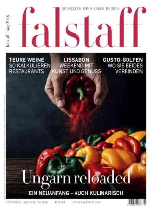 Falstaff Magazin osterreich - August 2026