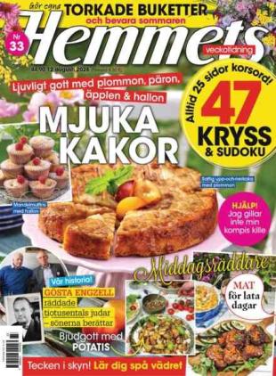 Hemmets Veckotidning - 12 Augusti 2026