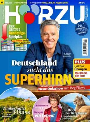 Horzu - 14 August 2026