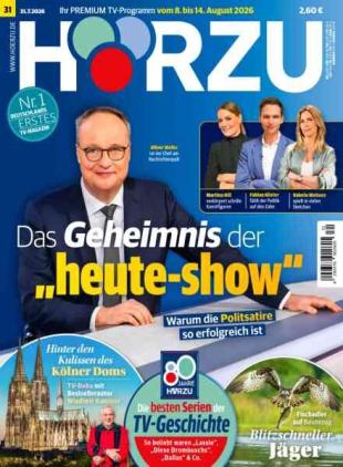 Horzu - 31 Juli 2026
