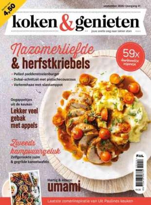 Koken & Genieten - September 2026