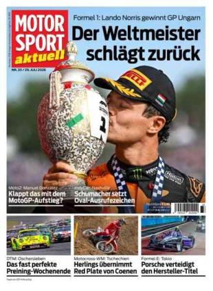 Motorsport aktuell - 28 Juli 2026