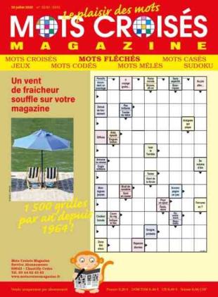 Mots Croises Magazine - 30 Juillet 2026
