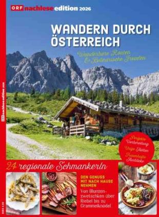 ORF nachlese Sonderheft - August 2026
