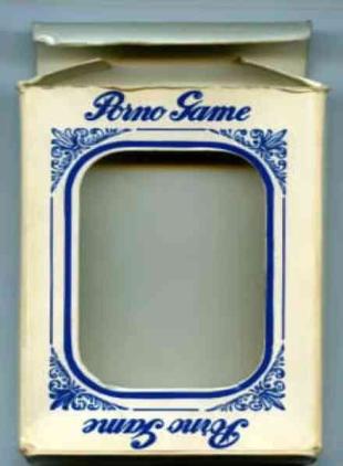 Porno Game - Playing Cards Pack