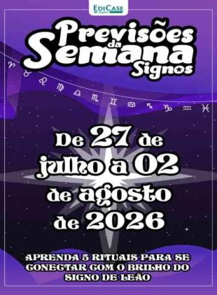 Previsoes da Semana - 27 Julho 2026