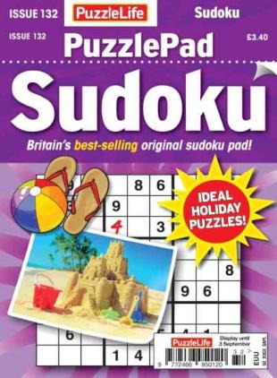 PuzzleLife PuzzlePad Sudoku - August 2026