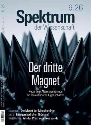 Spektrum der Wissenschaft - September 2026