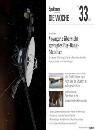 Spektrum Die Woche - 13 August 2026