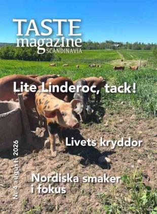 Taste Magazine - Augusti 2026