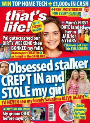 that's life! UK - 30 July 2026