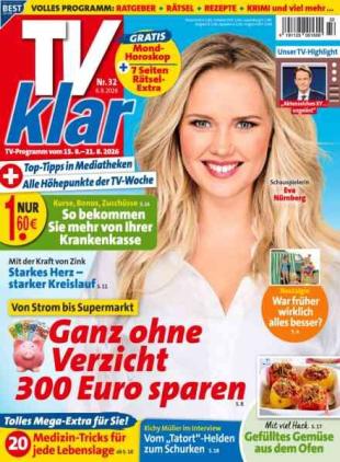 TV Klar - 6 August 2026
