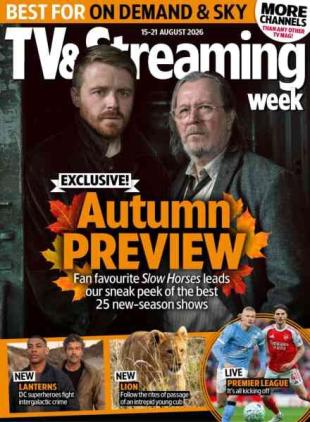 TV & Streaming Week - 15 August 2026