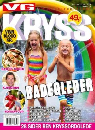 VG Kryssord - 27 Juli 2026