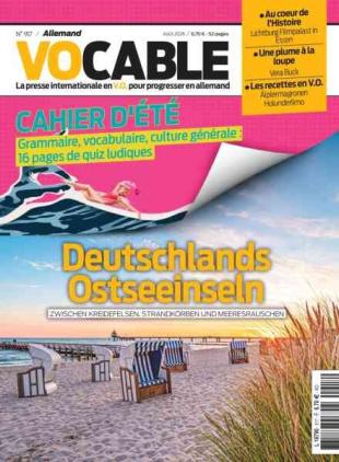 Vocable Allemand - Aout 2026